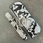 【蛇皮紋4色現貨】IQOS ILUMA PRIME皮革磁吸翻蓋保護殼｜IQOS保護殼・質感加熱菸收納盒