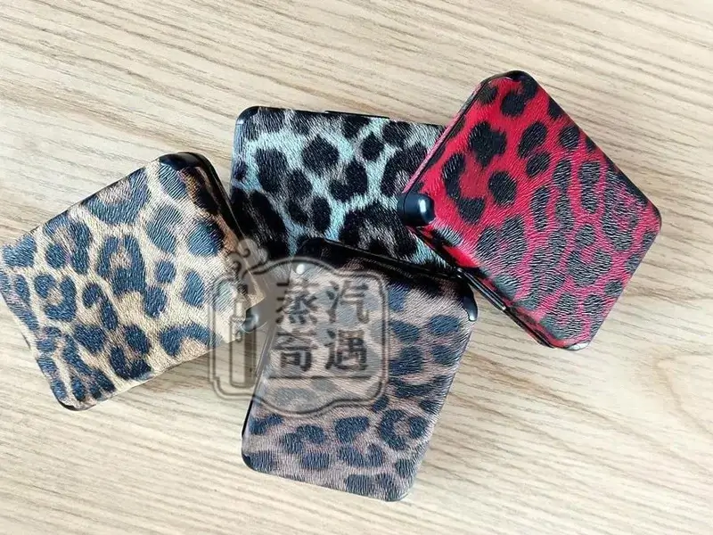 【豹紋4色可選】IQOS TEREA煙彈收納盒｜20 支裝PU皮革豹紋｜360° 防刮防撞｜通用ILUMA系列IQOS隨身煙盒