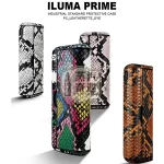 【蛇皮紋4色現貨】IQOS ILUMA PRIME皮革磁吸翻蓋保護殼｜IQOS保護殼・質感加熱菸收納盒
