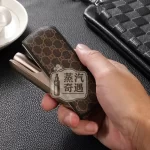 【9色LV老花現貨】IQOS ILUMA防摔殼｜PU皮革保護套防手汗防手印｜碎花花纹IQOS皮套全面保護 必買配件