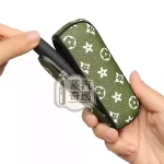 【9色LV老花現貨】IQOS ILUMA防摔殼｜PU皮革保護套防手汗防手印｜碎花花纹IQOS皮套全面保護 必買配件