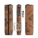 【卡其色/白色/粉色/淺棕色/深棕色】IQOS ILUMA I ONE保護套 IQOS 8代一體機專用可愛熊系列皮革防震｜纖薄防指紋・免拆殼充電