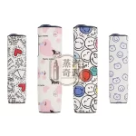【塗鴉8色可選】IQOS ILUMA I ONE保護殼8代一體機專用橢圓形按鈕｜矽膠＋PU皮革｜防摔防刮｜可直接充電｜可愛塗鴉圖案現貨