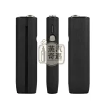 【黑色/灰色/棕色/紅色】IQOS ILUMA ONE保護套 IQOS ONE 6/7代專用木紋皮革防震｜纖薄防指紋・免拆殼充電