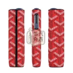 【雅格綠色/紅色/黑灰色/米色現貨】IQOS ILUMA I ONE防摔殼｜IQOS保護套PU皮革全面保護｜IQOS保護套8代橢圓形按鈕一體機配件