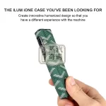 【雅格綠色/紅色/黑灰色/米色現貨】IQOS ILUMA I ONE防摔殼｜IQOS保護套PU皮革全面保護｜IQOS保護套8代橢圓形按鈕一體機配件