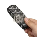 【黑色/紅色/綠色/白色】IQOS ILUMA I專用PU皮革＋TPU保護殼附側蓋 高質感箭頭花紋 防摔防刮 IQOS保護套現貨