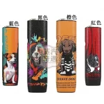 【黑色/橙色/藍色/紅色】IQOS ILUMA ONE保護套一體機圓形按鈕防摔殼｜可愛狗狗圖案｜PU皮革保護套｜IQOS保護殼現貨