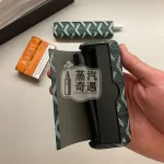 【黑色/紅色/綠色/白色】IQOS ILUMA PRIME專用PU皮革＋TPU保護殼附側蓋 箭頭紋防摔防刮 IQOS保護套現貨