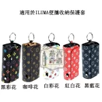 【磨砂紋/格子紋/老花系列】IQOS ILUMA／3.0側開式通用收納保護殼｜PU 皮革防摔便攜包