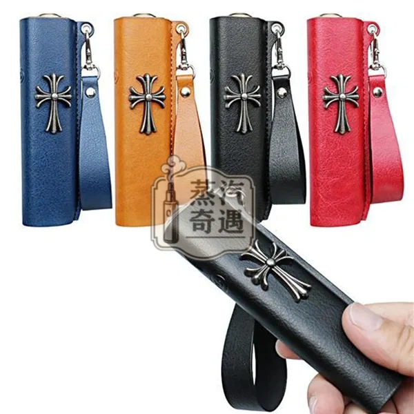【黑色/紅色/黃色/藍色】IQOS ILUMA ONE保護套防摔皮革 哥德風十字造型金屬感設計 適用4.0 / 6 / 7 代一體機|真皮質感|附掛繩 【黑色/紅色/黃色/藍色】IQOS ILUMA ONE保護套防摔皮革 哥德風十字造型金屬感設計 適用4.0 / 6 / 7 代一體機|真皮質感|附掛繩