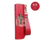 【黑色/紅色/黃色/藍色】IQOS ILUMA ONE保護套防摔皮革 哥德風十字造型金屬感設計 適用4.0 / 6 / 7 代一體機｜真皮質感｜附掛繩