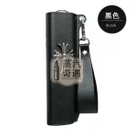 【黑色/紅色/黃色/藍色】IQOS ILUMA ONE保護套防摔皮革 哥德風十字造型金屬感設計 適用4.0 / 6 / 7 代一體機｜真皮質感｜附掛繩
